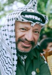 Yasir Arafat at Nelson Mandela's Release