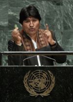 (FILES) Bolivian President Evo Morales h