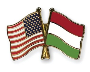 amerikai és magyar zászló