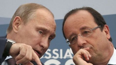 Putyin-Hollande