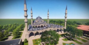 Köbányai mecset terve