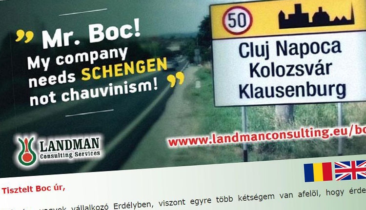 landman-oriasplakat_Boc-ellen-kolozsvar