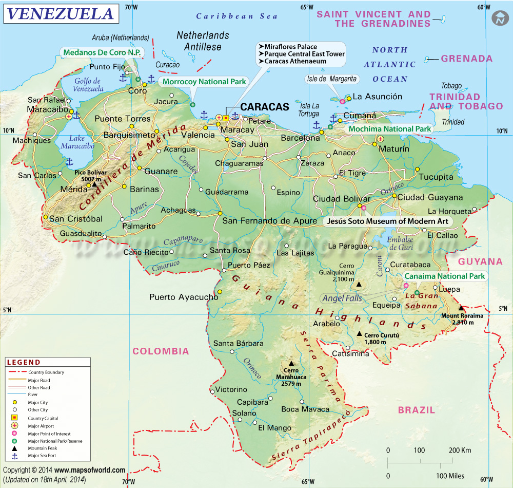 venezuela-map