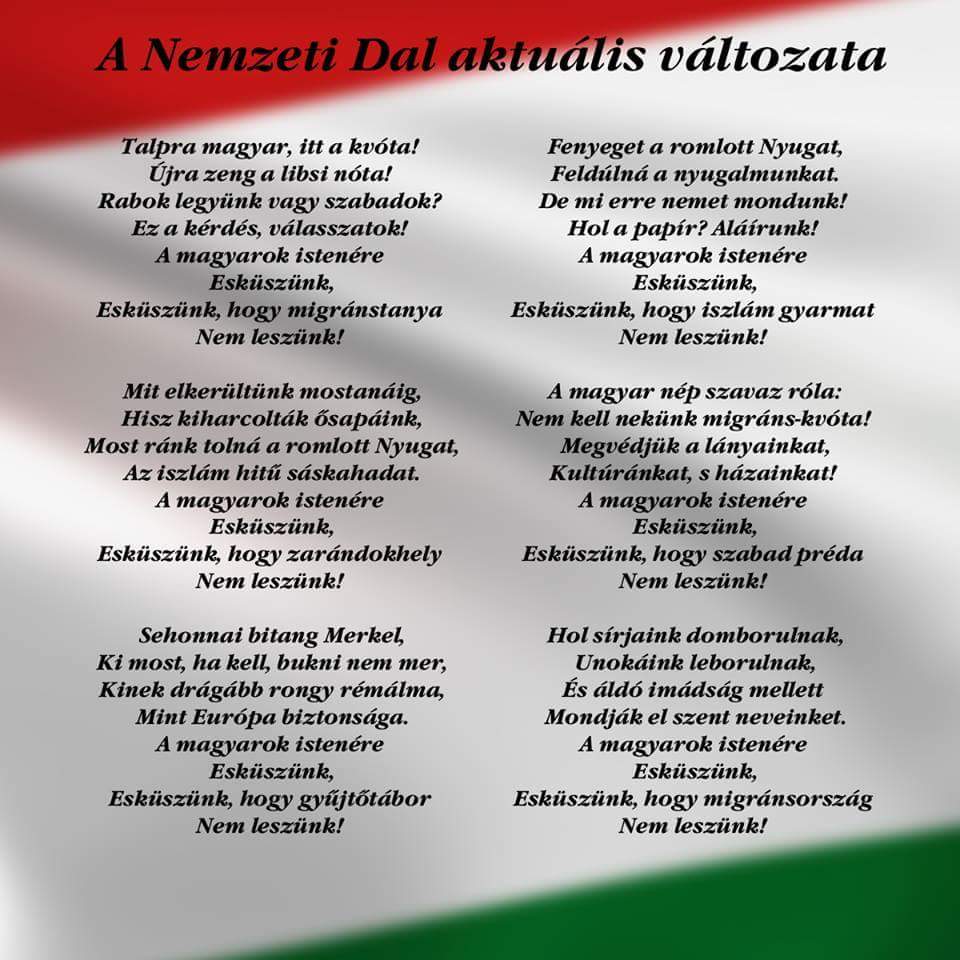 Új Nemzeti Dal 2016 márc.15.