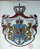 Román királyság címere